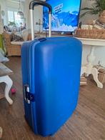 Kobaltblauwe Samsonite koffer 82 cm hoog, Sieraden, Tassen en Uiterlijk, Koffers, Ophalen of Verzenden, Zo goed als nieuw, Hard kunststof