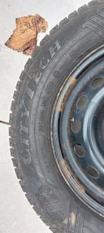 2 zomerbanden op velg, Ophalen, Gebruikt, 155 mm, 13 inch