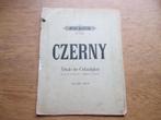 CZERNY - SCHULE DER GELÄFIGKEIT -OPUS 299 - HEFT 4 - PIANO, Muziek en Instrumenten, Bladmuziek, Gebruikt, Klassiek, Ophalen of Verzenden