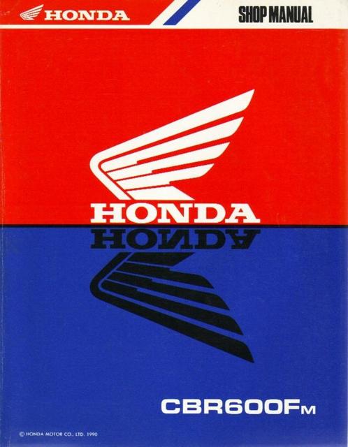 Honda CBR600 F CBR600 Fm shop manual (3632z), Motoren, Handleidingen en Instructieboekjes, Honda, Verzenden