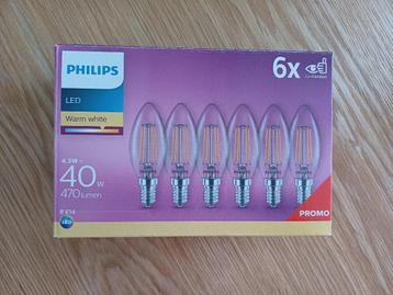 Philips ledlampen E14 beschikbaar voor biedingen