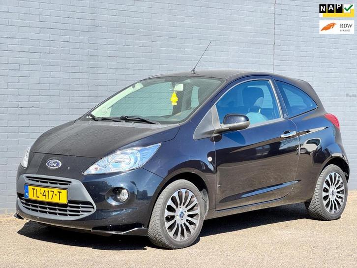 Ford Ka 1.2 Titanium X, Auto's, Ford, Bedrijf, Te koop, Ka, ABS, Airbags, Airconditioning, Boordcomputer, Centrale vergrendeling