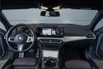 BMW 3 Serie Touring 318i 157PK M-Pakket Leder LED Trekhaak, Gebruikt, Euro 6, 3-Serie, Zilver of Grijs