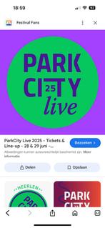 Weekend ticket park city live, Tickets en Kaartjes, Kortingen en Cadeaubonnen, Eén persoon, Overige soorten, Overige typen