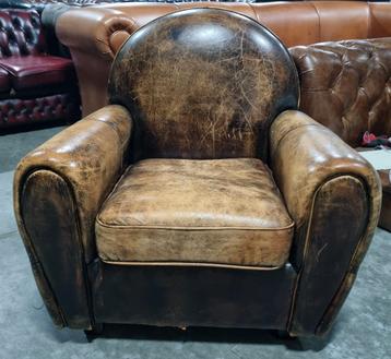 Sierlijke fauteuil schapenleer + BEZORGING GRATIS  beschikbaar voor biedingen
