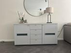 Moderne dressoir kast – lichtgrijs, Ophalen, Gebruikt, 150 tot 200 cm, Eikenhout