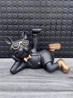 franse bulldog liggend 18hoog 25breed/Nieuw!, Verzamelen, Beelden en Beeldjes, Ophalen of Verzenden, Nieuw, Dier