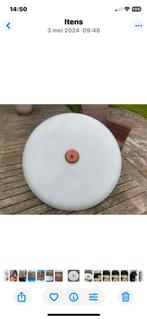 Plafoniere, omtrek 60 cm, Huis en Inrichting, Lampen | Plafondlampen, Ophalen, Gebruikt, Glas