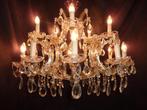 16 lamps kristallen Maria Theresia kroonluchter, Huis en Inrichting, Lampen | Kroonluchters, Verzenden, Gebruikt, Glas