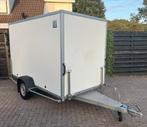 Gesloten aanhanger 300x150x180 750kg enkelas ongeremd, Ophalen of Verzenden, Zo goed als nieuw