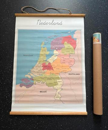 Schoolposter schoolplaat Nederland beschikbaar voor biedingen