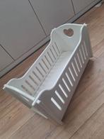 Houten schommelwieg pop, Ophalen, Zo goed als nieuw, Babypop