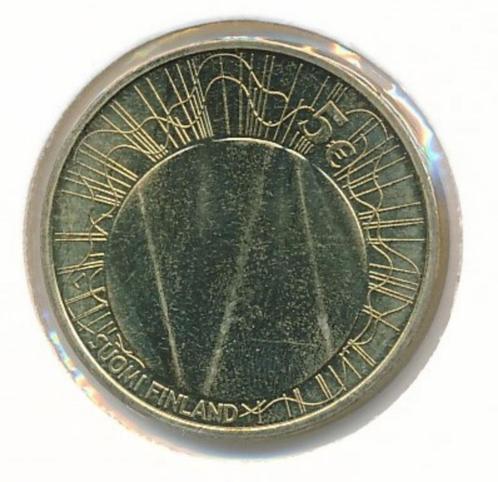 EUROMUNTEN FINLAND, Postzegels en Munten, Munten | Europa | Euromunten, 5 euro, Finland, Verzenden
