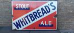 Emaillebord Stout Whitbread's Ale (Emaillerie Belge), Overige merken, Reclamebord, Plaat of Schild, Zo goed als nieuw, Ophalen