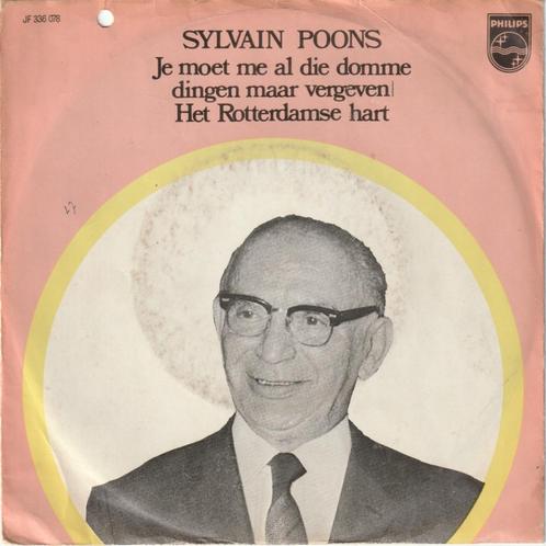 Sylvain Poons -Rotterdamse Hart & Domme Dingen/ 1969, Cd's en Dvd's, Vinyl Singles, Gebruikt, Nederlandstalig, Ophalen