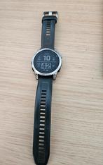 Garmin Fenix 7 zilver 47mm, Ophalen of Verzenden, Zo goed als nieuw, Zwart, Android