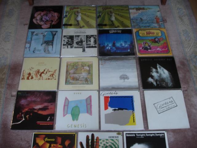 LP's Discografie Genesis & solisten, alle elpees i.z.g.s., Cd's en Dvd's, Vinyl | Pop, Zo goed als nieuw, 1960 tot 1980, 10 inch