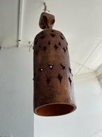 Brutalist vintage retro hang lamp bruin, Ophalen, Zo goed als nieuw, Minder dan 50 cm