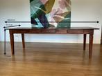Eettafel teakhout, Huis en Inrichting, Tafels | Eettafels, Ophalen, Gebruikt, 50 tot 100 cm, Teakhout