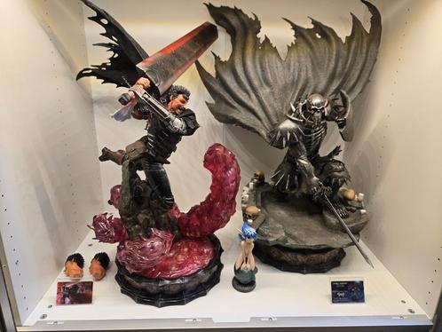 First 4 figures - Berserk set: Guts, Skull knight, Puck, Verzamelen, Beelden en Beeldjes, Ophalen of Verzenden