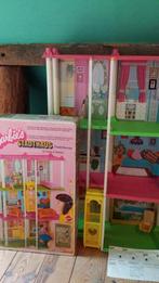 Vintage Barbie poppenhuis dream townhouse jaren 70 met doos, Ophalen of Verzenden, Gebruikt