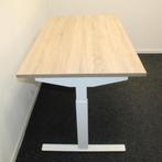 Knop inst. bureau, diverse afmetingen, NIEUW blad, wit frame, Huis en Inrichting, Bureaus, Gebruikt, -, -, In hoogte verstelbaar
