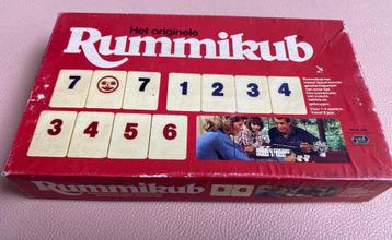 Rummikub Goliath vintage rode kleine versie compleet! beschikbaar voor biedingen