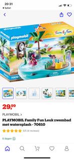 Playmobil 70610 family fun zwembad mrt water, Kinderen en Baby's, Speelgoed | Playmobil, Ophalen of Verzenden, Zo goed als nieuw