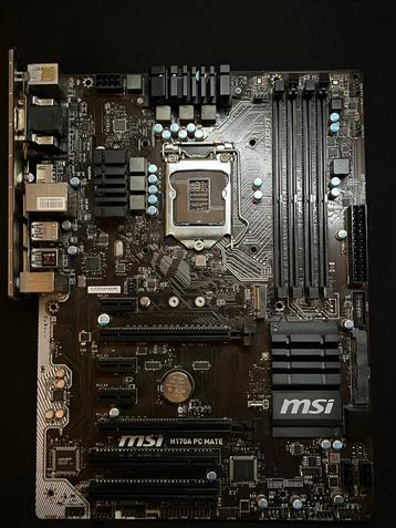 MSI H170A PC Mate Moederbord - LGA1151 beschikbaar voor biedingen