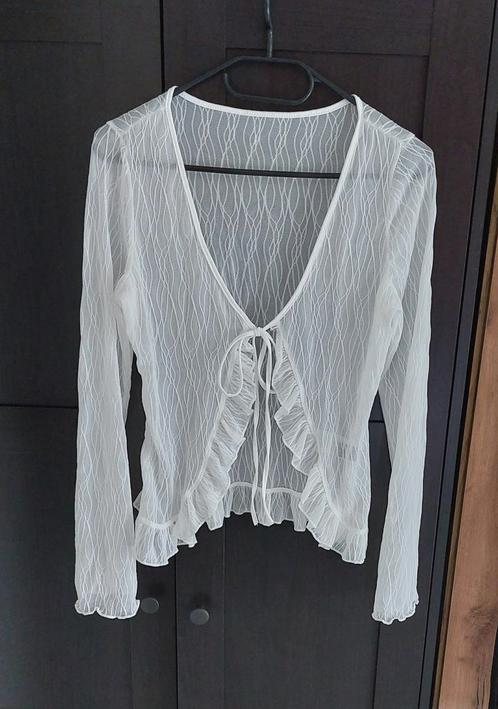 BOLERO VEST wit M🙂, Kleding | Dames, Truien en Vesten, Nieuw, Maat 38/40 (M), Wit, Ophalen of Verzenden