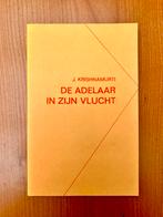 J. Krishnamurti, De adelaar in zijn vlucht, ongelezen, J. Krishnamurti, Overige typen, Ophalen of Verzenden, Zo goed als nieuw