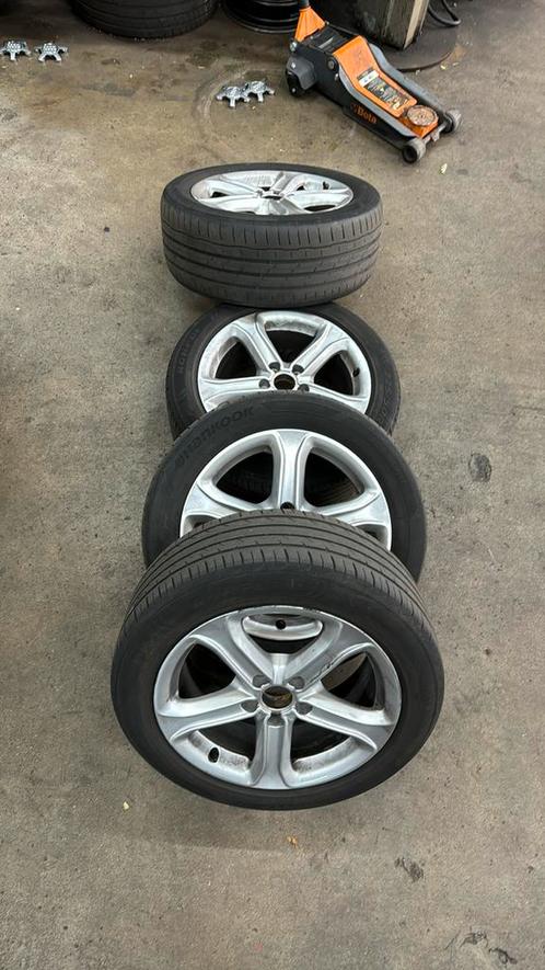 Audi A4 originele 17 inch velgen met banden, Auto-onderdelen, Banden en Velgen, Zomerbanden, 17 inch, 225 mm, Ophalen