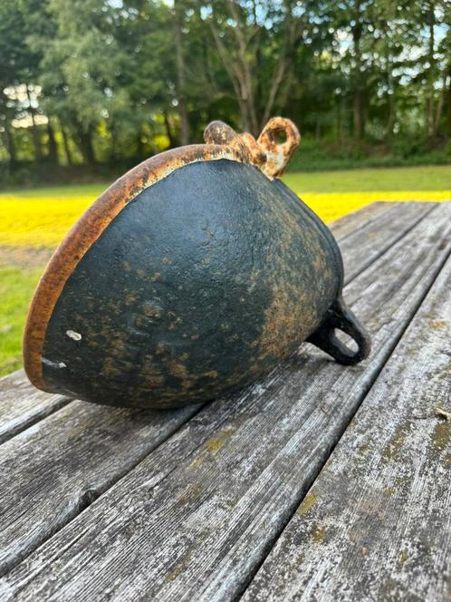 Oude gietijzeren drinkbak / voerbak voor koe of paard –, Dieren en Toebehoren, Overige Dieren-accessoires, Gebruikt, Ophalen of Verzenden