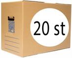 Verhuisdozen 85L – 20 ST zelf sluitend geen tape nodig 50kg, Doos, 40 tot 60 cm, Verzenden, 50 tot 75 cm