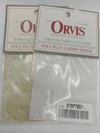 Orvis Poly Plus Spinner Wings  (Caddis Wings), Nieuw, Ophalen of Verzenden