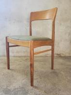 Set van 6 stoelen van Henning Kjearnulf voor Korup, 1960, Huis en Inrichting, Stoelen, Ophalen, Gebruikt, Bruin, Nvt