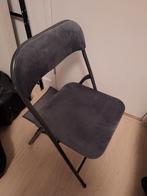 2 Inklapstoeltjes - Handig en Compact, Huis en Inrichting, Stoelen, Ophalen, Gebruikt, Twee, Metaal