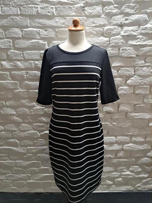 Jurk charles Vogele maat 40, Kleding | Dames, Jurken, Zo goed als nieuw, Maat 38/40 (M), Zwart, Knielengte, Verzenden