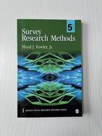 Survey Research Methods 5th edition, Boeken, Studieboeken en Cursussen, Beta, Floyd J. Fowler, Jr., Ophalen of Verzenden, WO