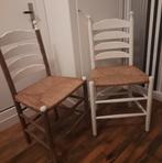 Knopstoelen met biezen zitting, Ophalen