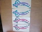 STICKERSET E    -  KLEUR NAAR KEUZE,, Ophalen of Verzenden