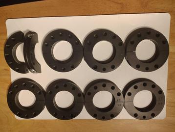 Quick release 30mm achteras lager houders beschikbaar voor biedingen