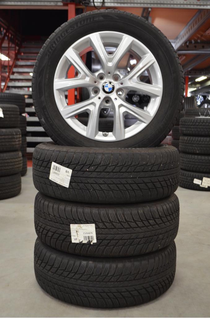 Org. 17" BMW X1 F48 X2 F39 Velgen + Winterbanden + TPMS, Auto-onderdelen, Banden en Velgen, Banden en Velgen, Winterbanden, 17 inch