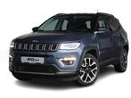 Jeep Compass 1.3T Limited | Xenon | Navigatie | Stoel- & stu, 4 cilinders, 150 pk, Blauw, Leder en Stof