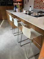 Barkrukken ikea glenn, als nieuw, 3 stuks, in prijs verlaagd, Huis en Inrichting, Barkrukken, Ophalen, Met voetsteun, 60 tot 90 cm