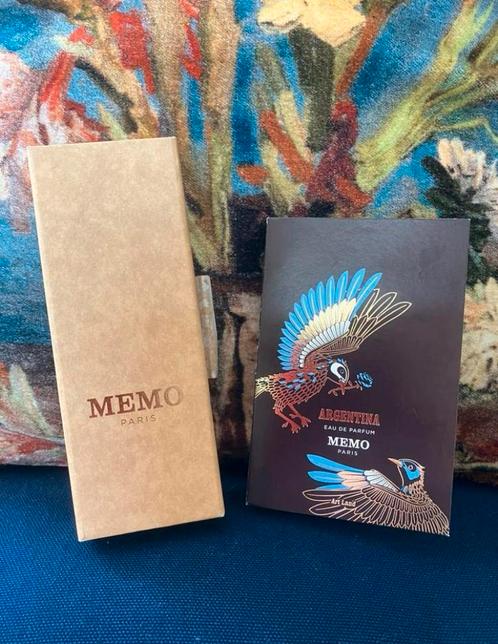 Memo Paris Argentina edp 10ml+ monster, Sieraden, Tassen en Uiterlijk, Uiterlijk | Parfum, Zo goed als nieuw, Ophalen