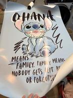 Stitch Poster - Ohana - 60x90 cm, Ophalen, Nieuw