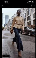 Suede Jas maat L, Ophalen, Maat 42/44 (L), Nieuw, Zara