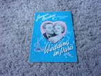 1954 FILM WEDDING IN PARIS-SOUVENIR BROCHURE/GEORGE BLACK, Verzamelen, Ophalen, Gebruikt, Boek, Tijdschrift of Artikel