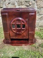 Prachtige franse Chappee Art-deco houtkachel, Ophalen, Gebruikt, Houtkachel, Vrijstaand